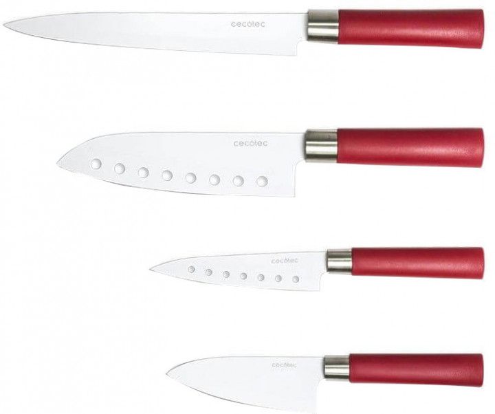 

Набор ножей Cecotec Santoku Ceramic-Coated Kit 4 предмета (CCTC-01003)