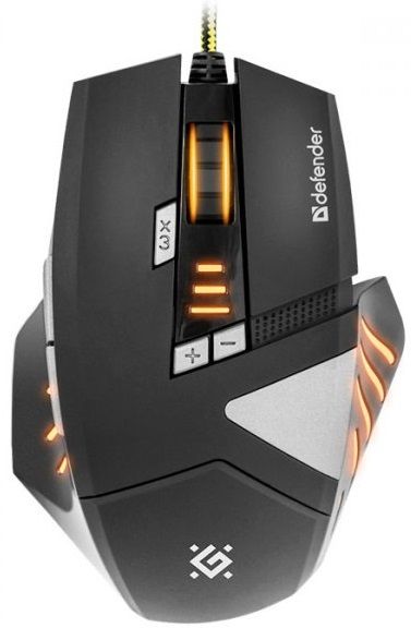 

Мышь Defender Warhead GM-1760 USB (52760) Black