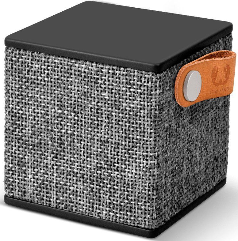 Акція на Портативная акустика Fresh 'N Rebel Rockbox Cube Fabriq Edition (1RB1000CC) Concrete від Територія твоєї техніки