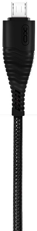 

Кабель USB XO NB48 microUSB 1m 2.1A Black