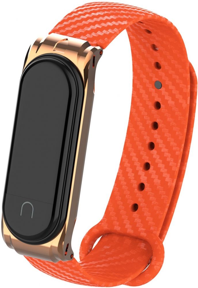 

Ремешок Armorstandart Carbon Silicone Series для Xiaomi Mi Band 4/3 (ARM55196) Flame