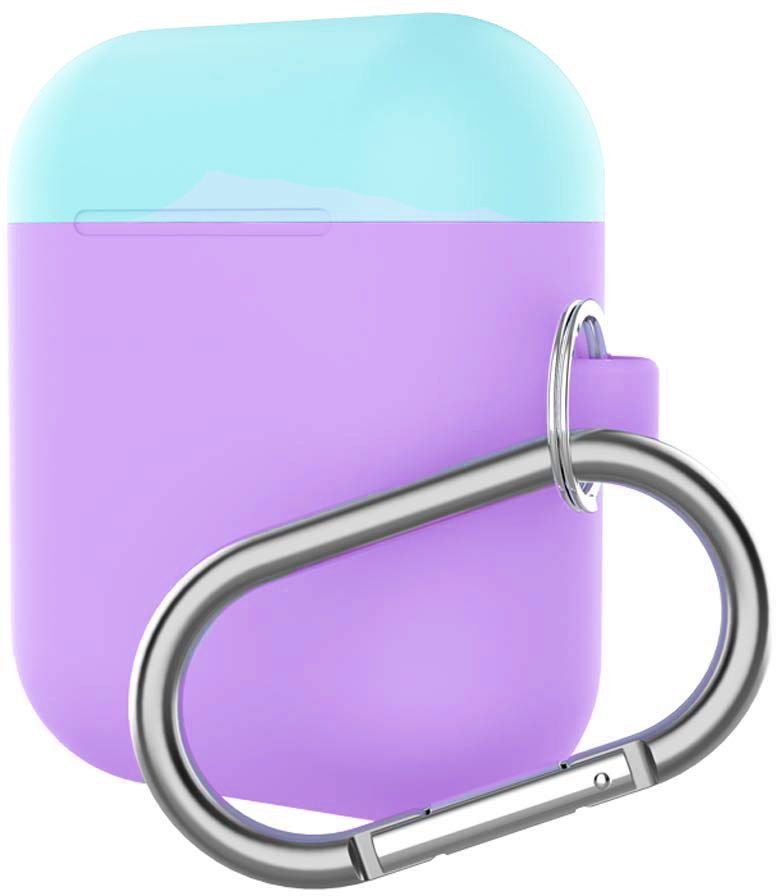 

Чехол для наушников ArmorStandart Hang Case для Apple AirPods (ARM53768) Purple/Sea Blue