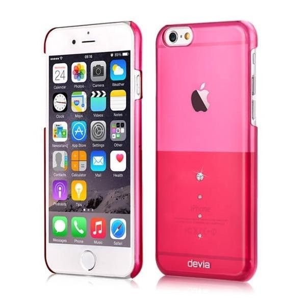 

Чохол Devia для iPhone 6/6S Crystal Unique Rose Pink