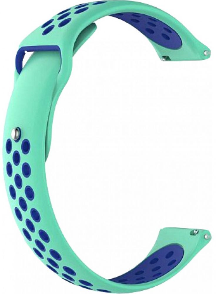 

Ремешок для смарт-часов Xiaomi Silicone Strap for Amazfit Bip 20 mm (AMZBPSILNIKE-GSI) Green-Blue