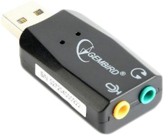 

Перехідник для навушників Gembird SC-USB2.0-01