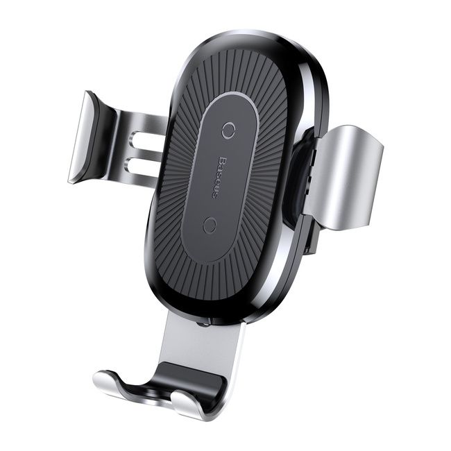 

Бездротовий зарядний пристрій Baseus Gravity 10W (WXYL-0S) Silver
