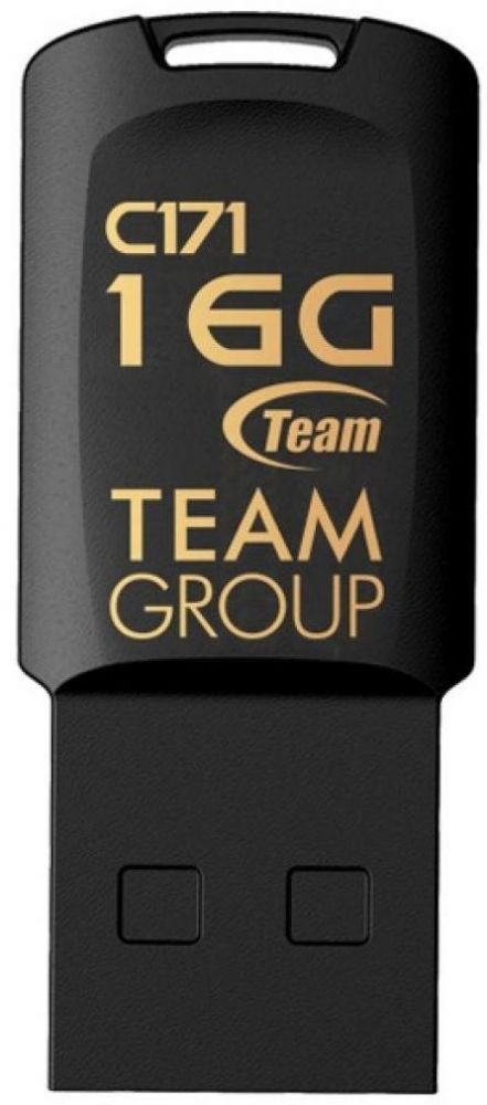 

USB флеш накопичувач Team C171 USB 2.0 16GB (TC17116GB01) Black