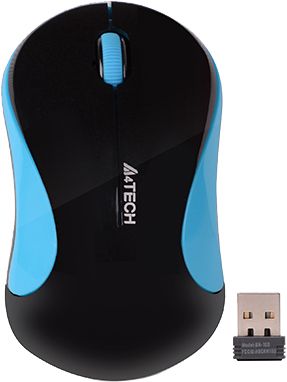 

Миша A4Tech G3-270N Wireless Black/blue