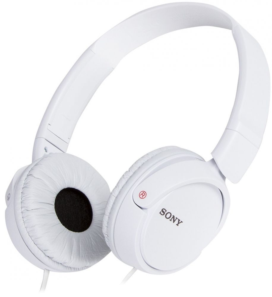 Акція на Навушники Sony MDR-ZX110 (MDRZX110W.AE) White від Територія твоєї техніки