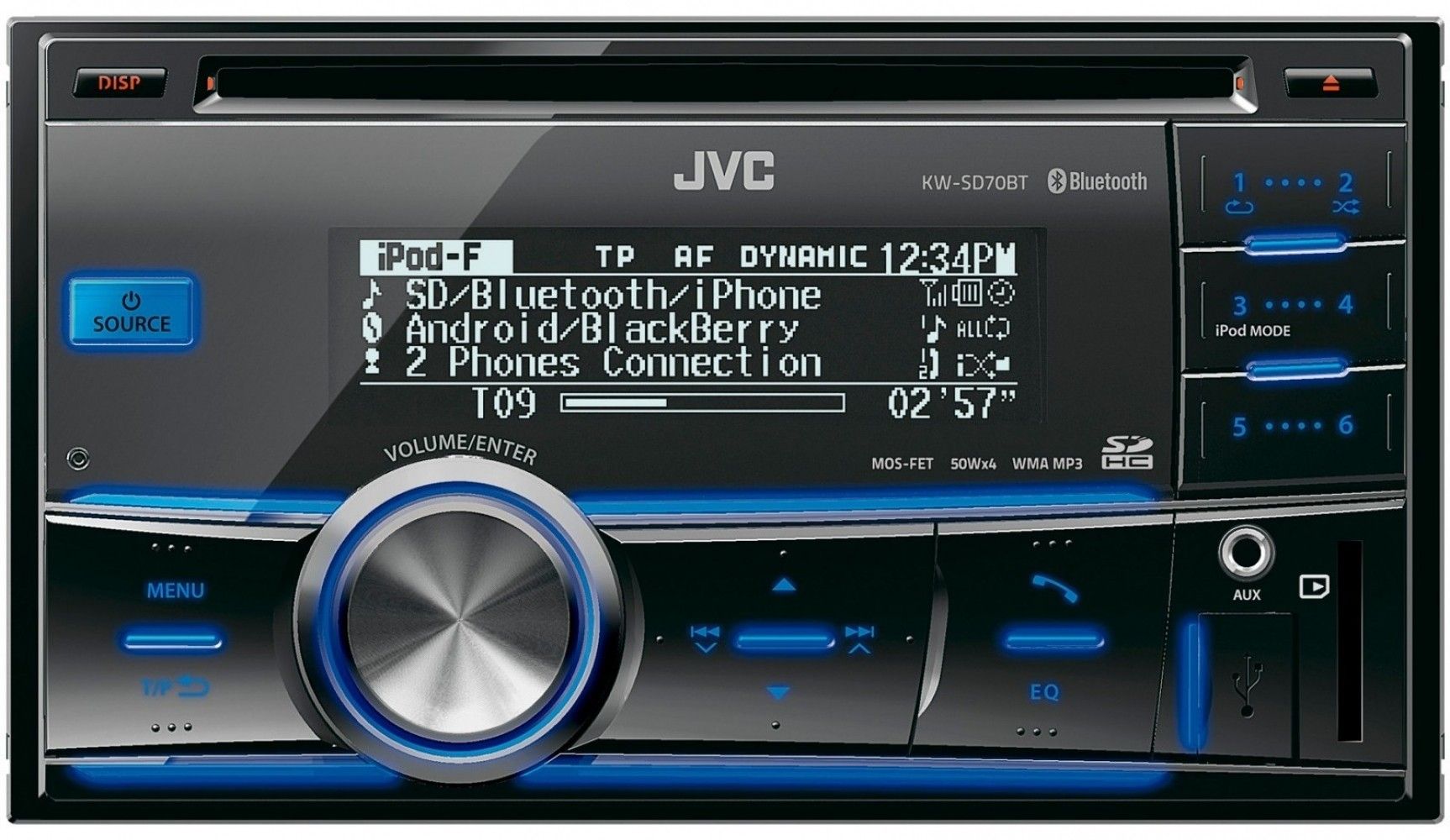 

Автомагнітола JVC KW-SD70