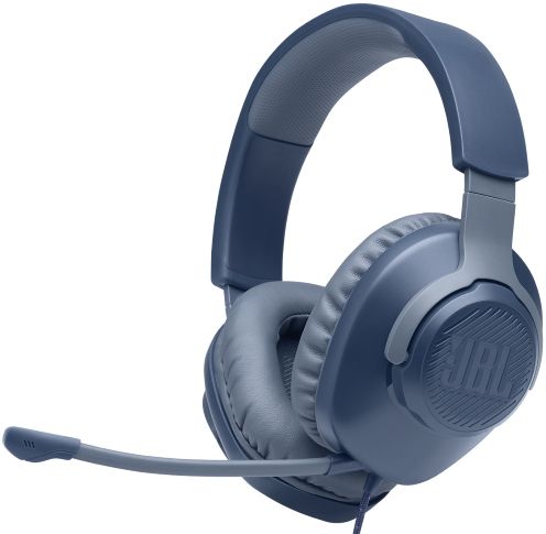 Акція на Навушники JBL Quantum 100 (JBLQUANTUM100BLU) Blue від Територія твоєї техніки