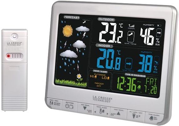 

Метеостанция La Crosse WS6826 White/Silver