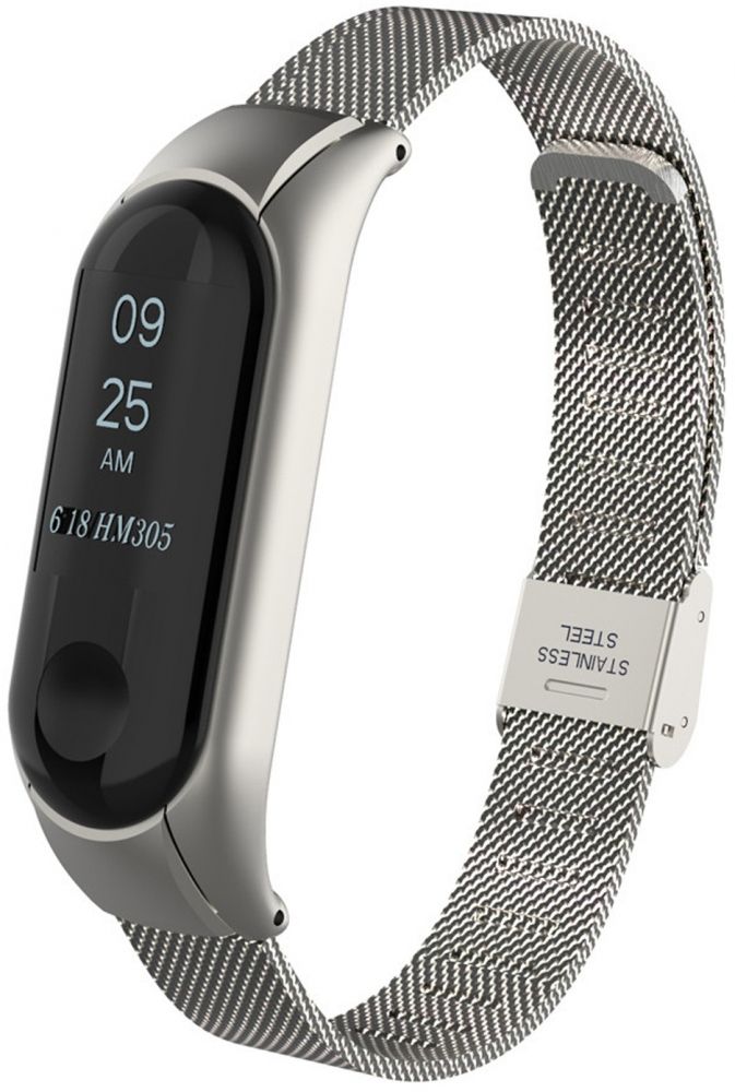 

Ремешок Armorstandart Milanese Band 4303 для Xiaomi Mi Band 4/3 (ARM55934) Silver