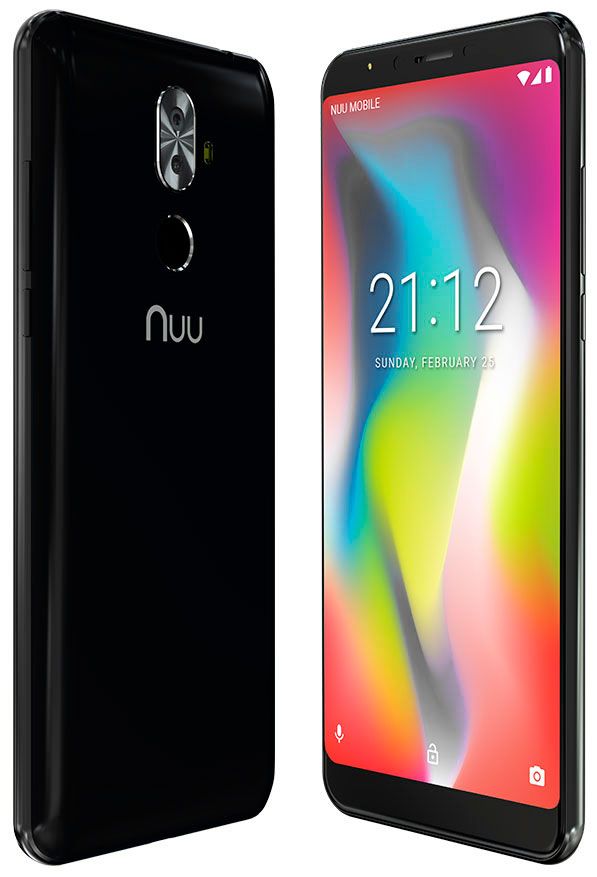 Акція на Смартфон NUU Mobile G2 Black від Територія твоєї техніки