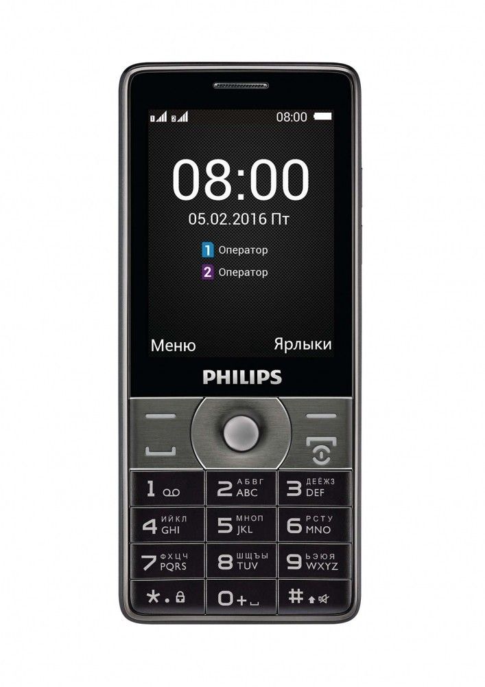 

Мобильный телефон Philips E570 Black