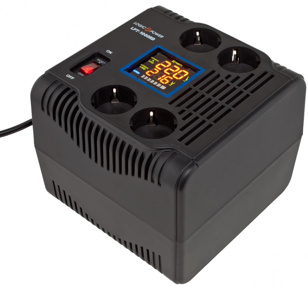 

Стабілізатор напруги LogicPower LPT-1000RD (LP4435)