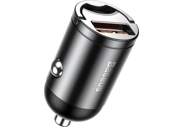 

Автомобільний зарядний пристрій Baseus Tiny Star Mini QC USB Port 30W (VCHX-A0G) Gray