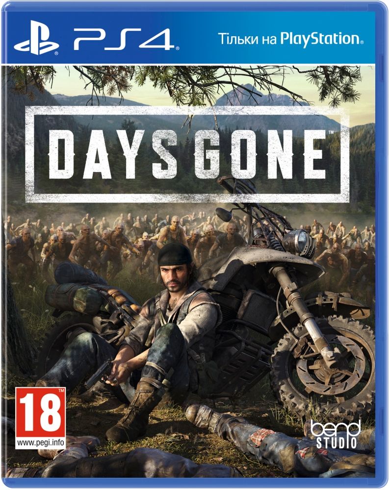 

Диск Days Gone. Жизнь после (PS4, русская версия)