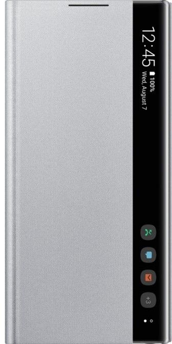 

Чохол-книжка Samsung Clear View Cover для Samsung Galaxy Note 10 (EF-ZN970CSEGRU) Silver