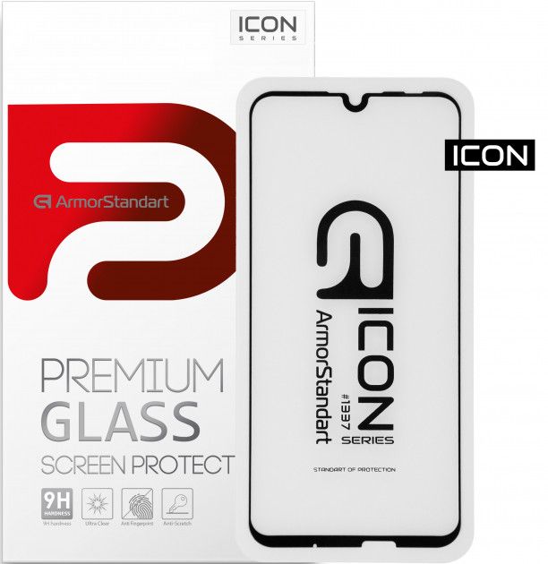 

Защитное стекло Armorstandart Icon для Huawei P Smart 2019 (ARM55984-GIC-BK) Black