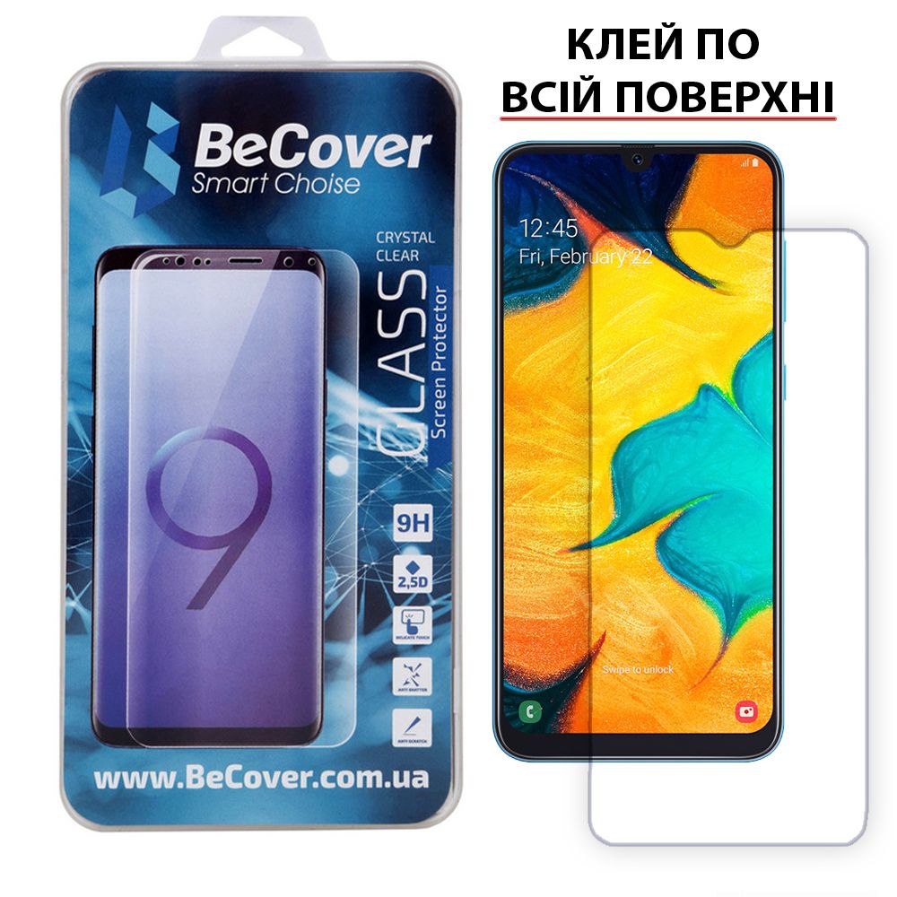 

Захисне скло BeCover для Samsung Galaxy A30 2019 SM-A305 Crystal Clear Glass (703443)
