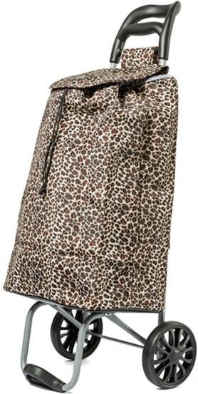 

Сумка-тележка Epic City X Shopper Ergo 40 л (926131) Leopard