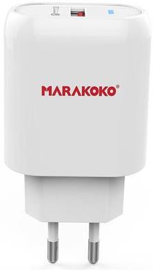 

Зарядний пристрій Marakoko MA15 1USB QC3.0 18W White