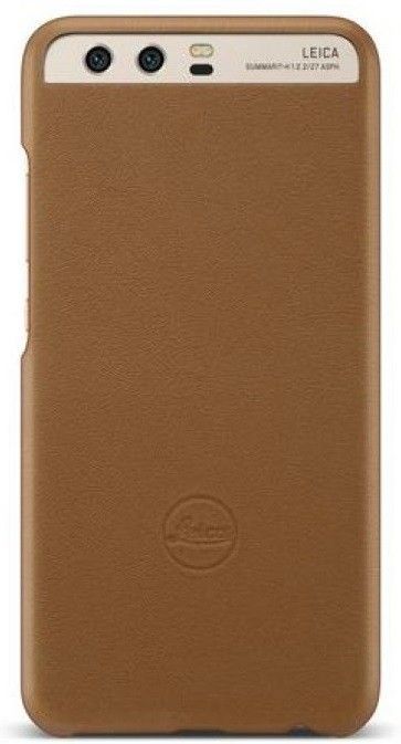 Акція на Бампер Huawei Leica Leather для Huawei P10 (51991943) Brown від Територія твоєї техніки