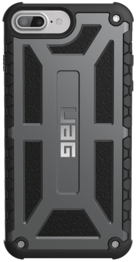 Акція на Чохол UAG iPhone 8/7/6S Plus Monarch Graphite від Територія твоєї техніки