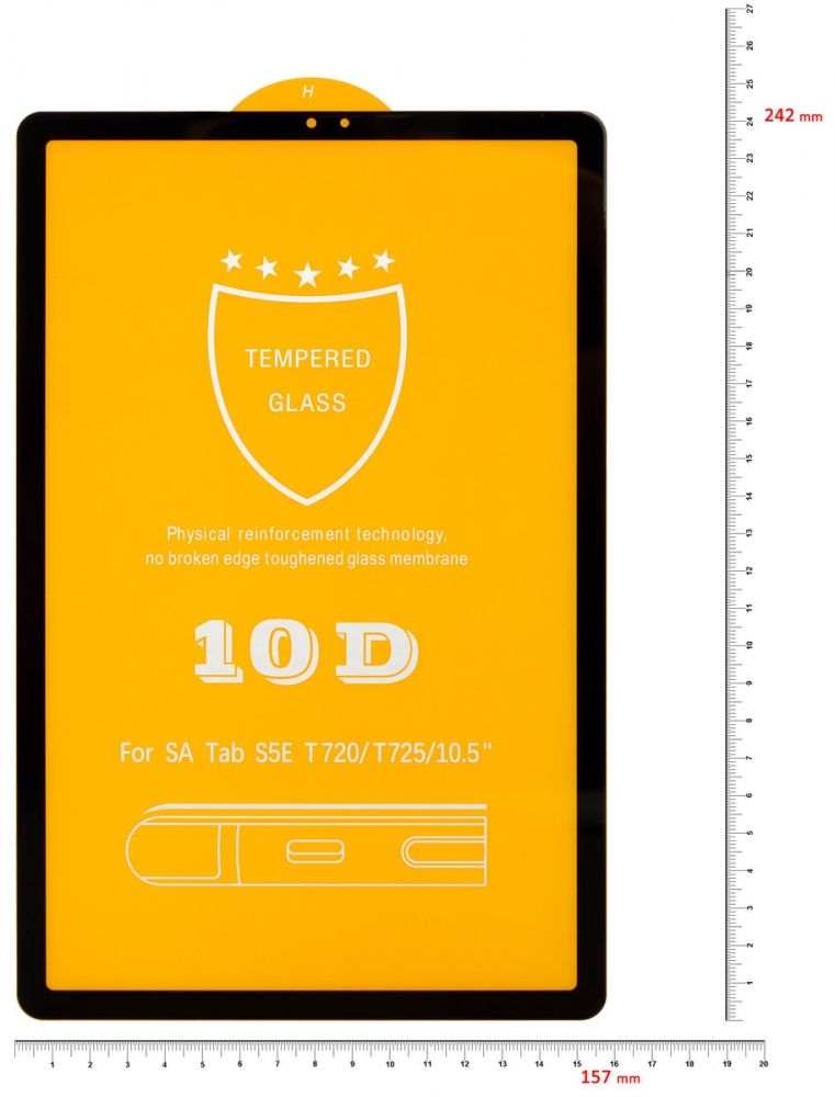 

Захисне скло BeCover для Samsung Galaxy Tab S5e T720/T725 (703745) Black