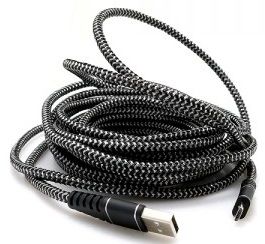 

Кабель USB WUW X68 microUSB 5m 1A Black