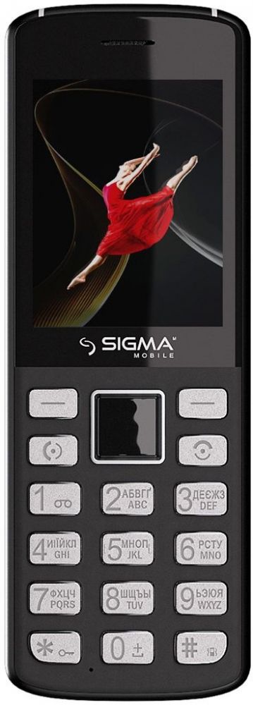 

Мобільний телефон Sigma mobile X-style 24 Onyx Gray