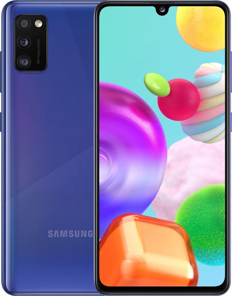 

Смартфон Samsung Galaxy A41 4/64GB (SM-A415FZBDSEK) Prism Crush Blue