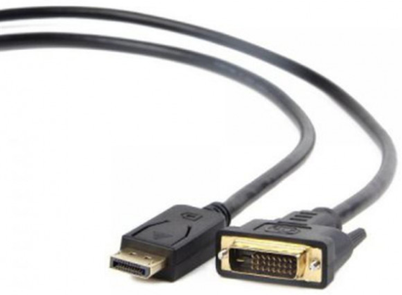 

Кабель мультимедійний Cablexpert DisplayPort - DVI-D 1.8 м (CC-DPM-DVIM-1,8)