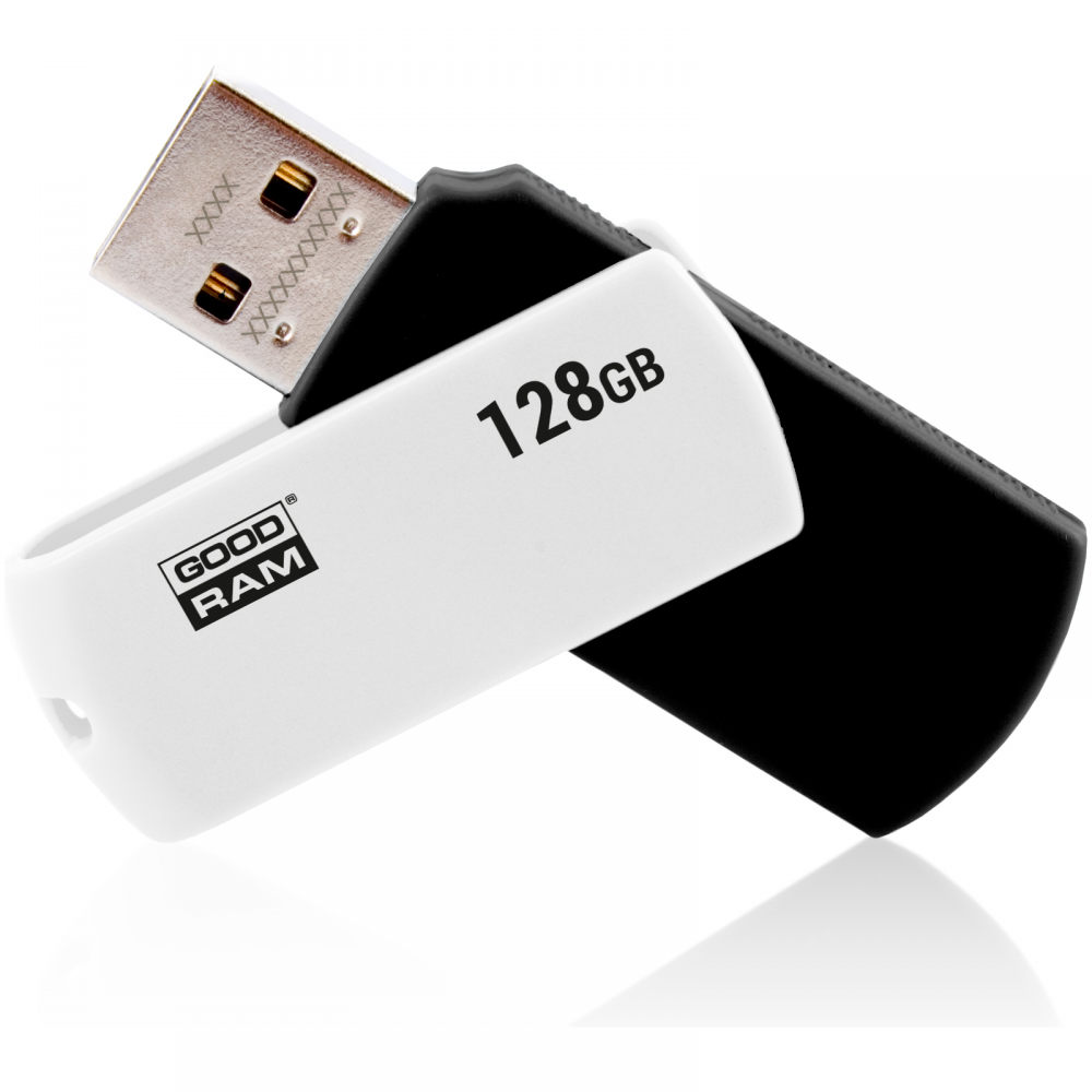 

USB флеш накопичувач Goodram UCO2 128GB Black-White (UCO2-1280KWR11)