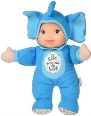 

Кукла Baby's First Sing and Learn Пой и Учись Слоненок Blue