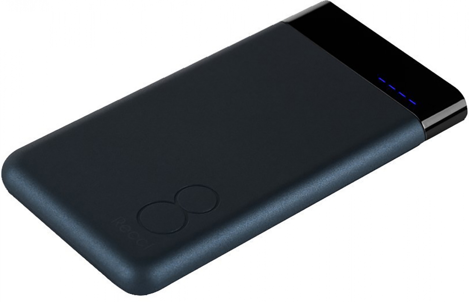 

Портативная батарея Recci RE-8000 Eight Power Bank Power IQ 1A/2.1А Li-Pol 8000 mAh Blue