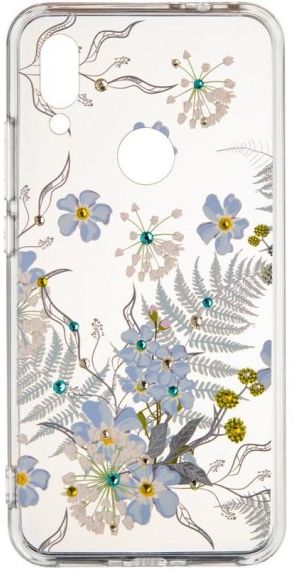 

Чохол Diamond Silicon Younicou (New) для Xiaomi Redmi 8 Blue Flowers