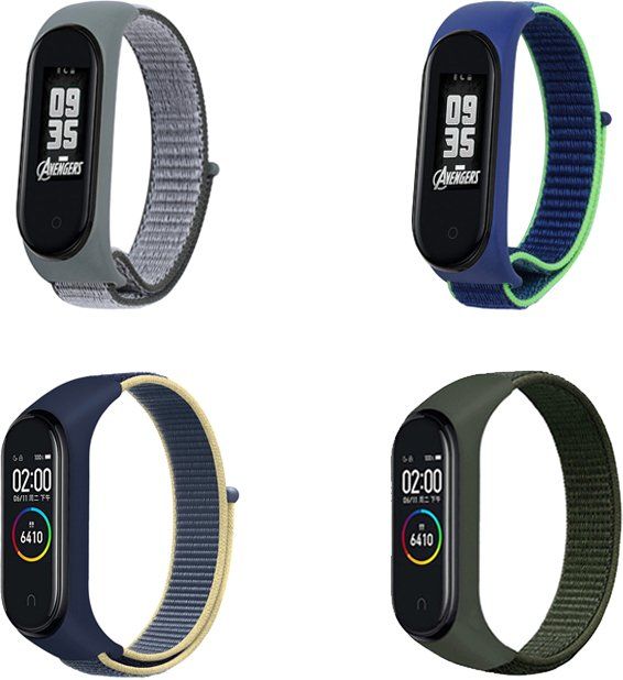 

Набір ремінців BeCover Nylon Style для Xiaomi Mi Smart Band 5 Boy (BC_705625) Multicolor