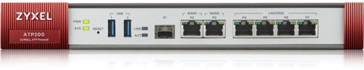 

Міжмережевий екран ZYXEL ZyWALL ATP200 (ATP200-EU0102F)