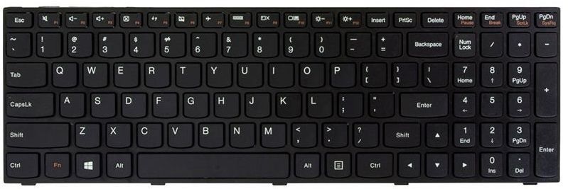 

Клавіатура для ноутбука PowerPlant IBM/Lenovo B50-30, B50-80, G50-70, G50-80, IdeaPad Z50-70, Z51-70 (KB310234)