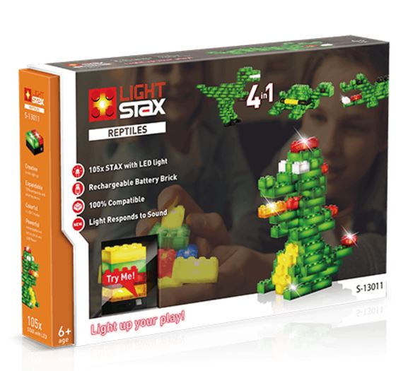 

Конструктор Light Stax Reptile V2 4в1 (LS-S13011)