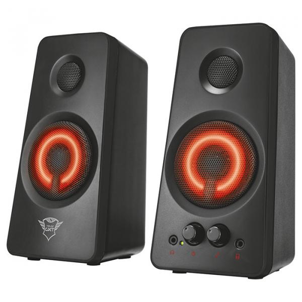 

Акустическая система Trust GXT 608 Illuminated 2.0 Speaker Set Black (21202)
