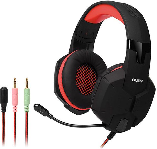 

Навушники Sven AP-G988MV Black-Red