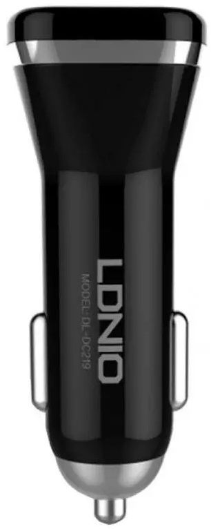 

Автомобільний зарядний пристрій LDNIO 2USB 2.1A (DL-C219) Black