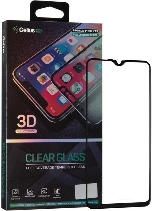 

Захисне скло Gelius Pro 3D Samsung A107 (A10S) Black
