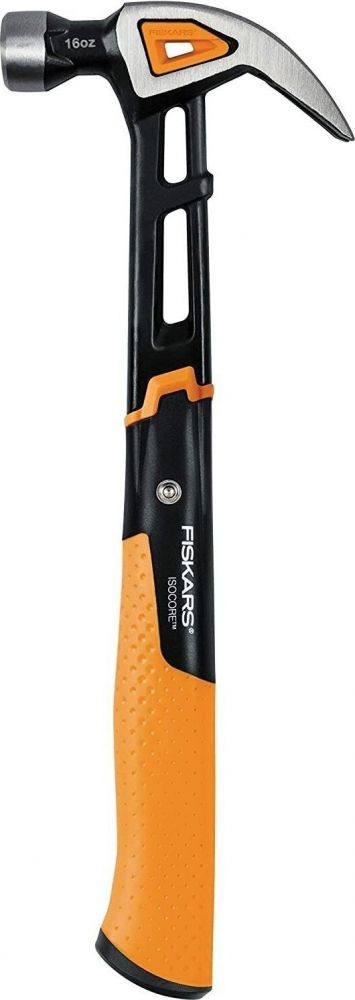 

Молоток Fiskars із зігнутим кігтем IsoCore M (1027202)