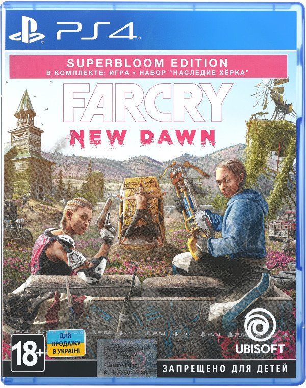 

Диск Far Cry. New Dawn. Superbloom Edition (PS4, русская версия)