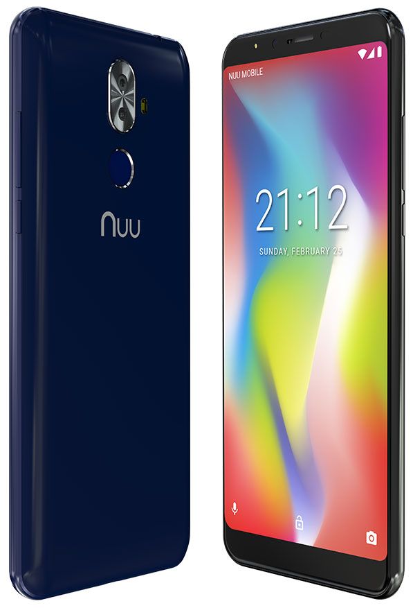 Акція на Смартфон NUU Mobile G2 Blue від Територія твоєї техніки