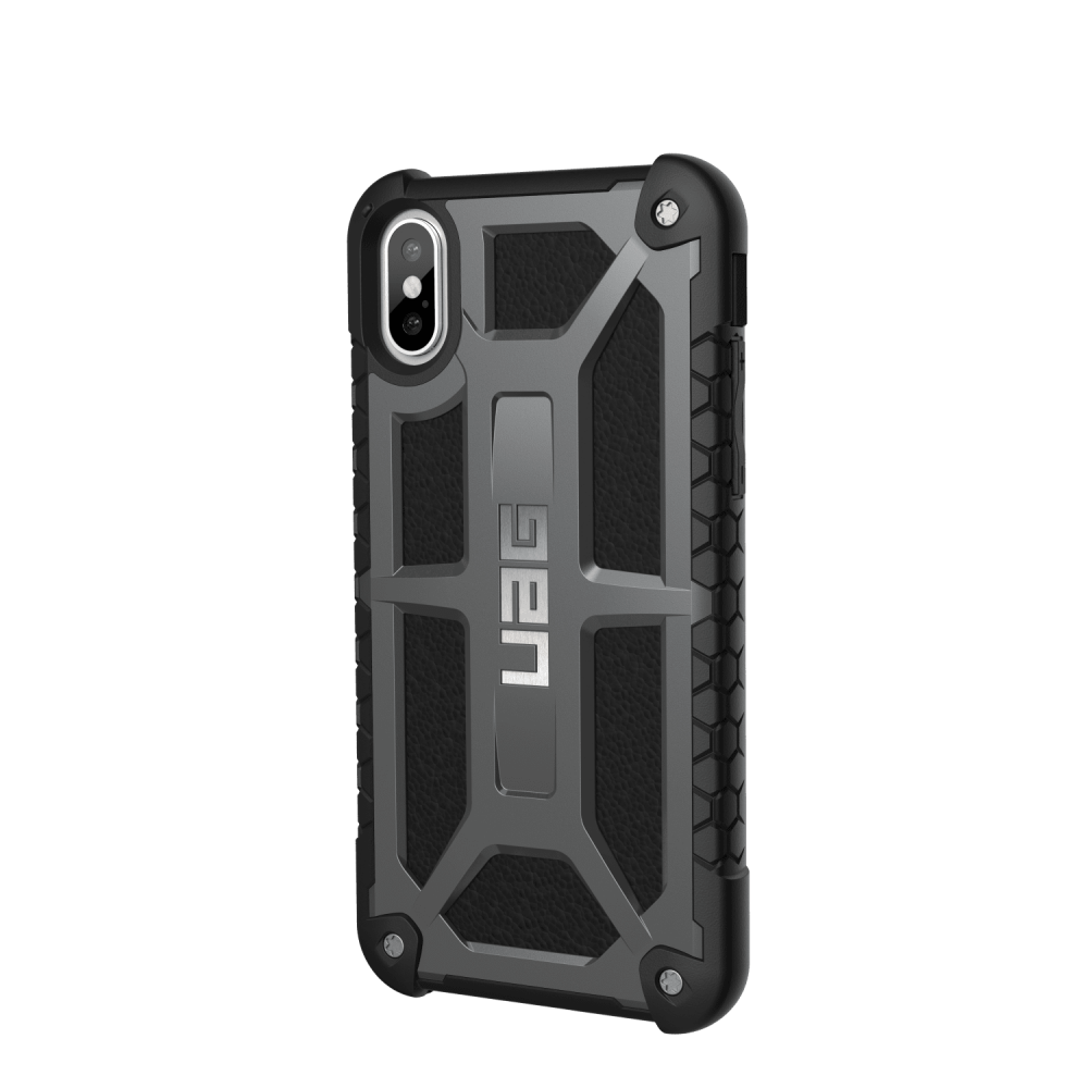 Акція на Чохол UAG iPhone X Monarch Graphite від Територія твоєї техніки